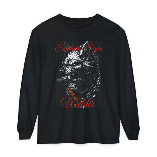 The Southern Style "Wolf Creature" Long sleeve T-Shirt