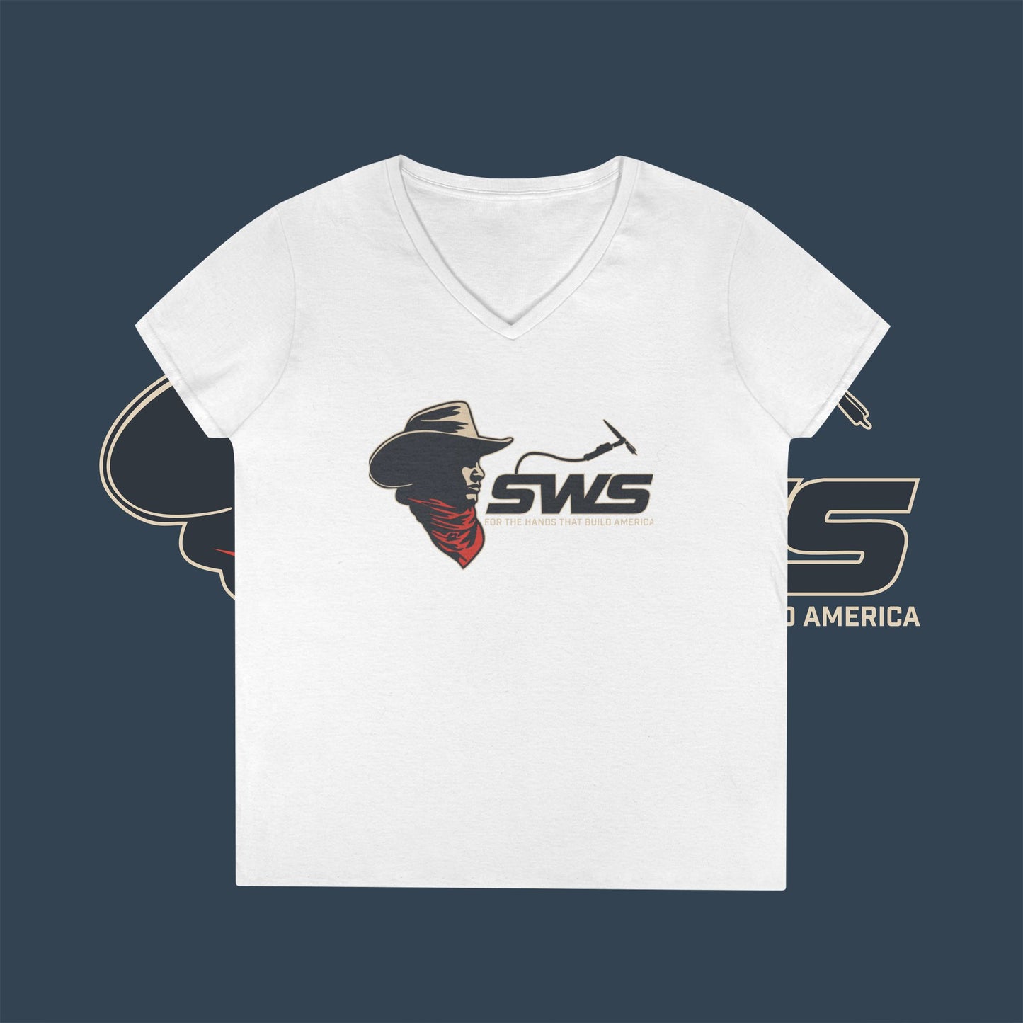 The Southern Style Ladies "Outlaw"' V-Neck T-Shirt