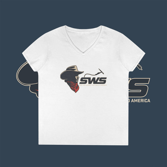 The Southern Style Ladies "Outlaw"' V-Neck T-Shirt
