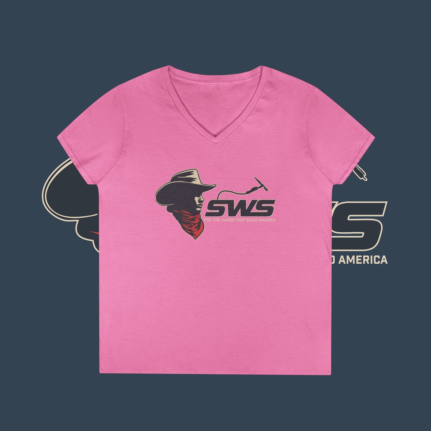 The Southern Style Ladies "Outlaw"' V-Neck T-Shirt