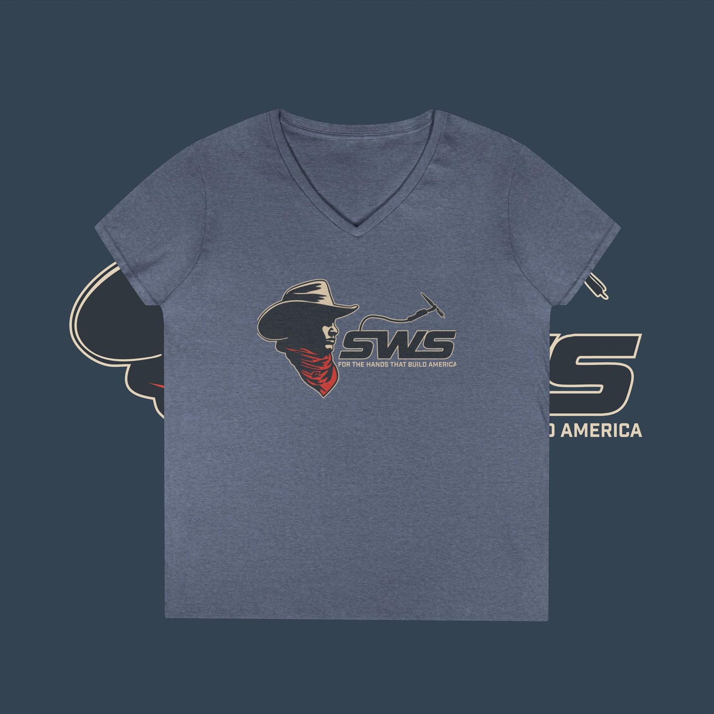 The Southern Style Ladies "Outlaw"' V-Neck T-Shirt