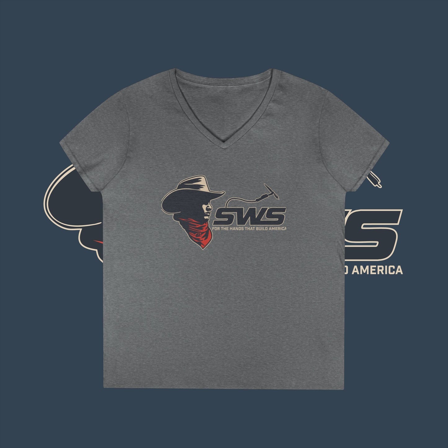 The Southern Style Ladies "Outlaw"' V-Neck T-Shirt